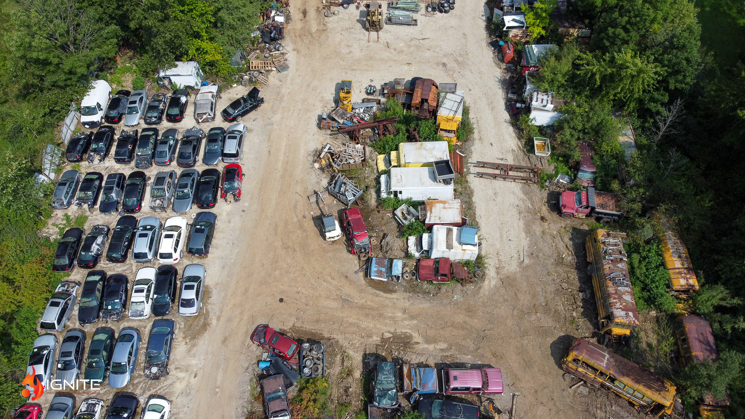 Drone footage in Vivander German