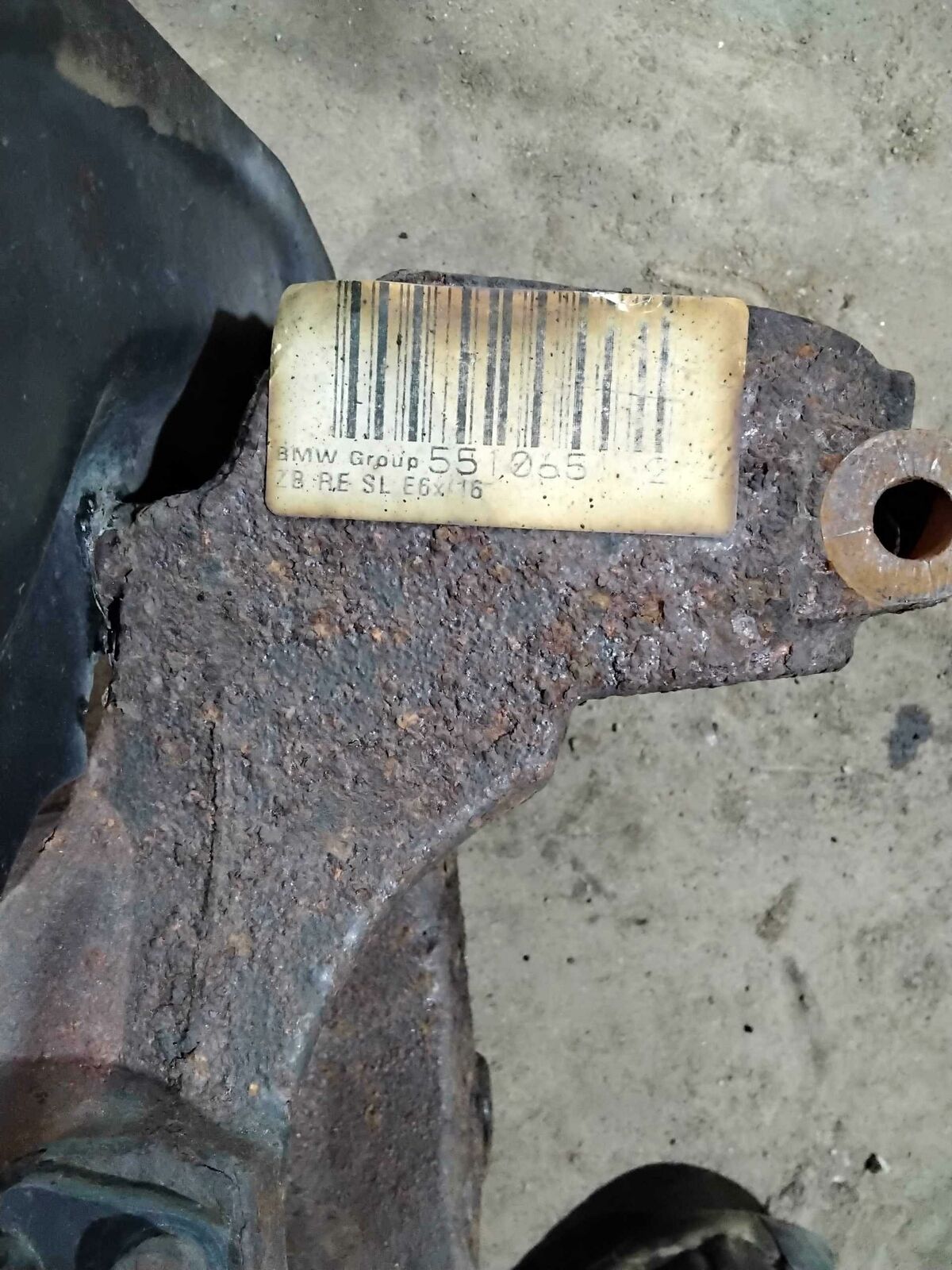 Spindle Knuckle Front BMW 530I Rl 07