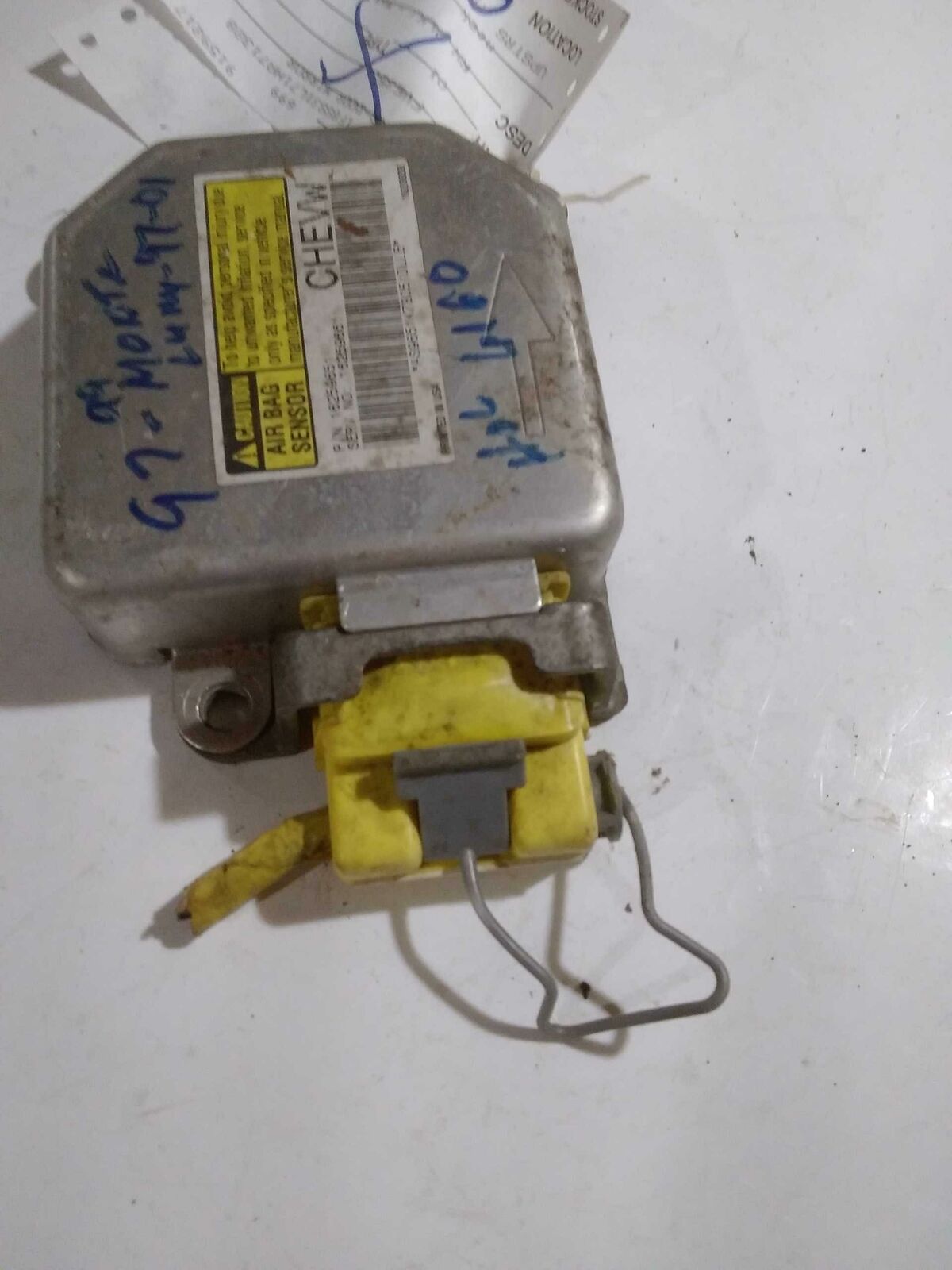 SRS Airbag module CHEVY LUMINA 97 98 99 00 01