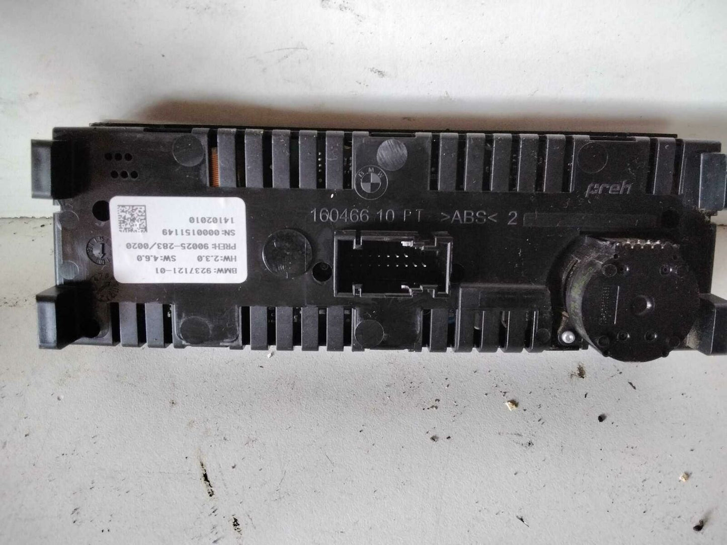 Heater A/c Control BMW 550I 11 12 13 14 15 16