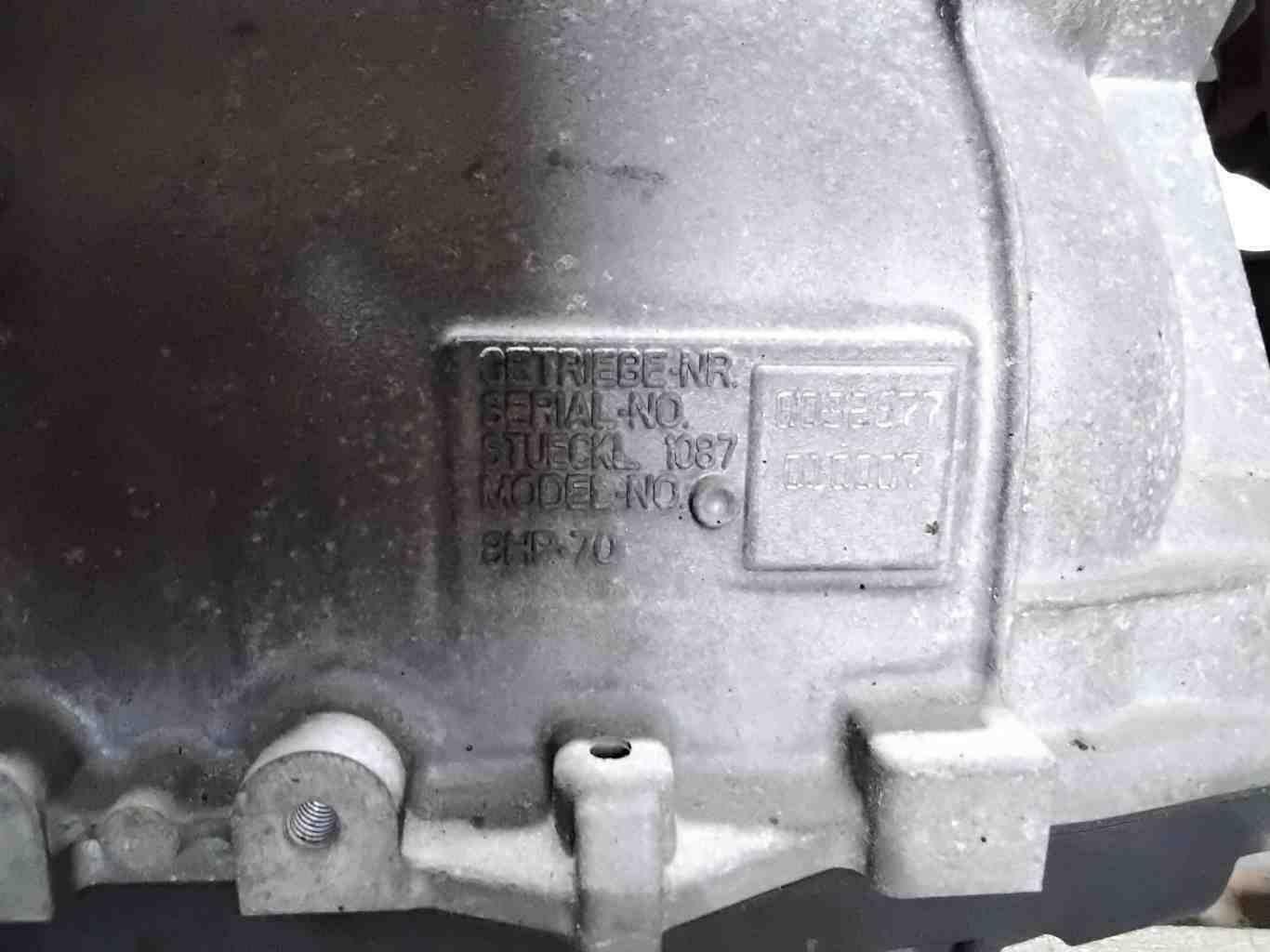 Transmission Assy. BMW 550I 11 12
