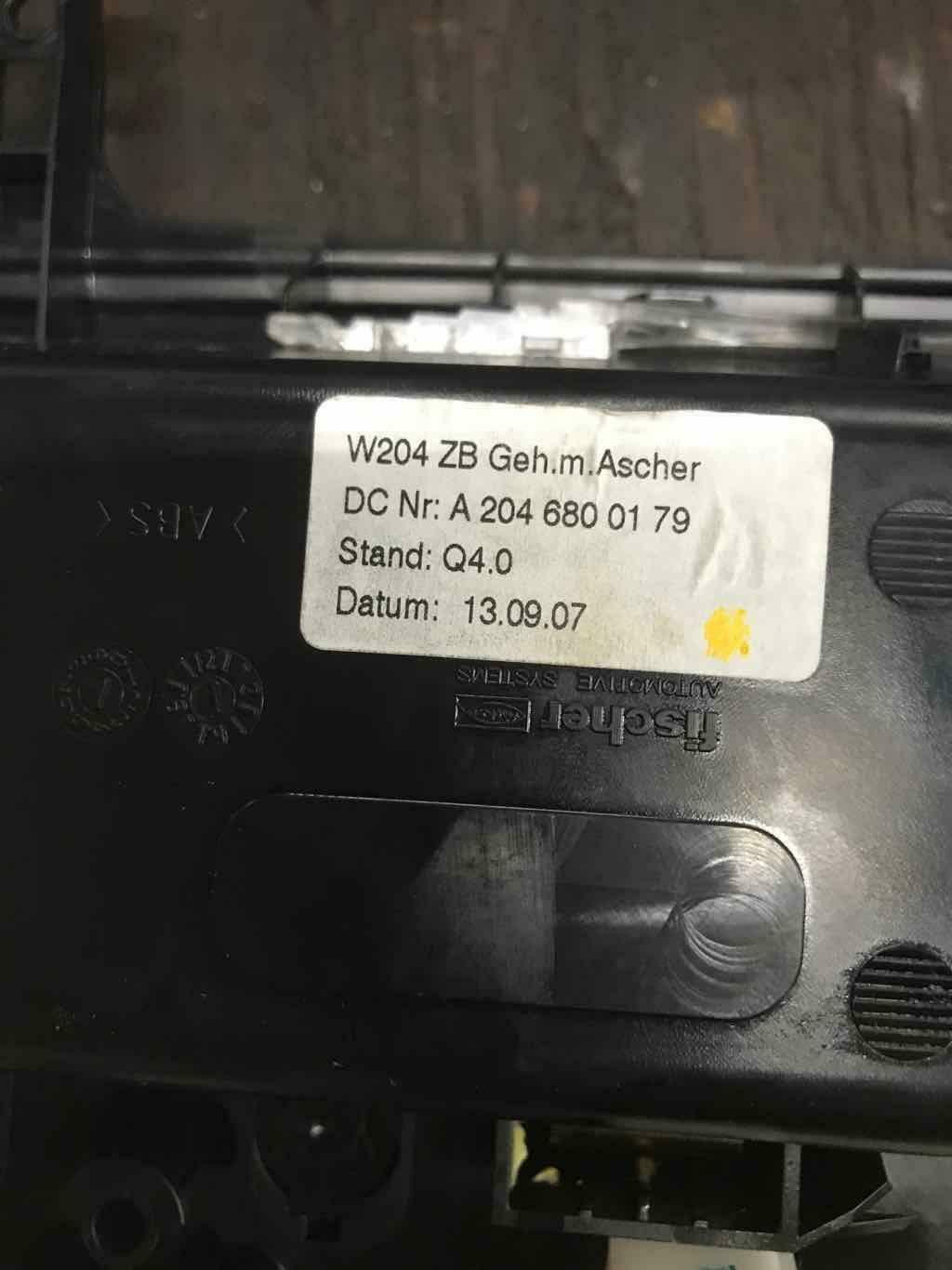 Misc. Trim MERCEDES C-CLASS 08