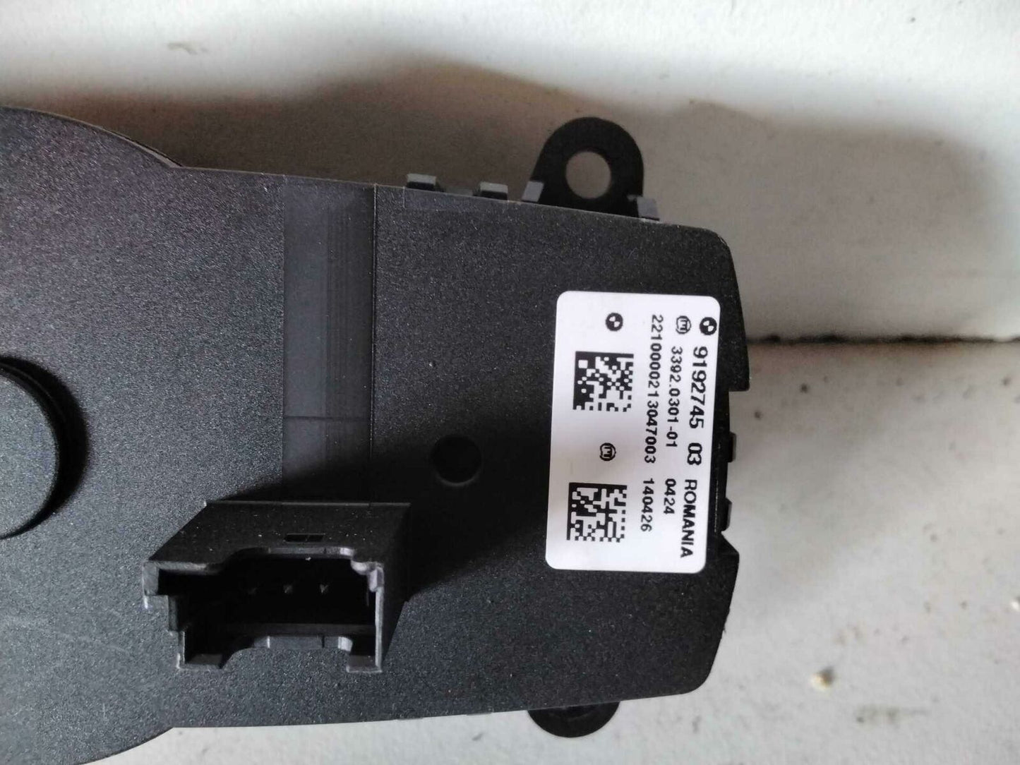 Headlight Switch (dash Mtd) BMW 550I 11 12 13