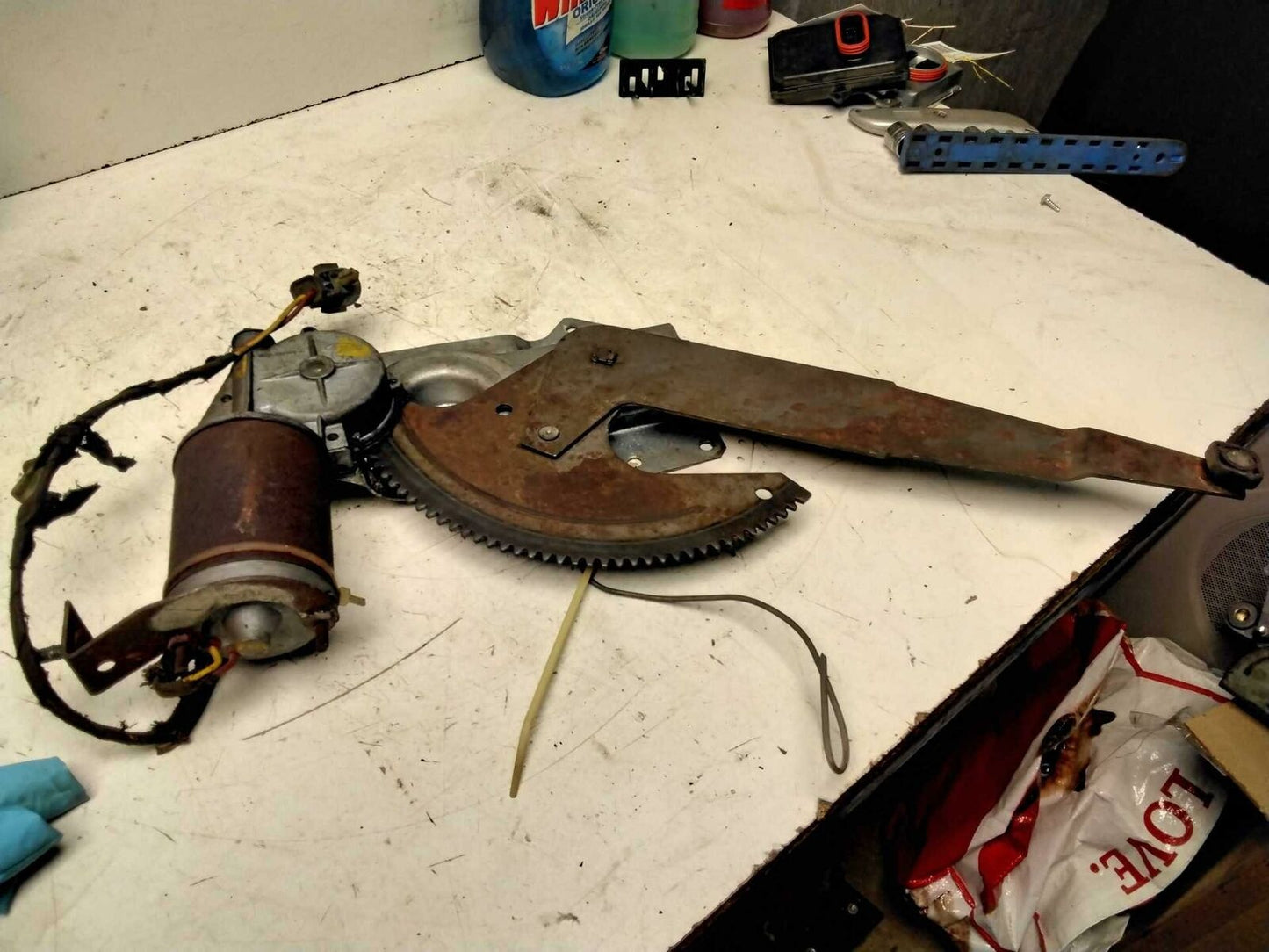 Front Door Regulator FORD BRONCO II Left 85 86 87 88 89 90