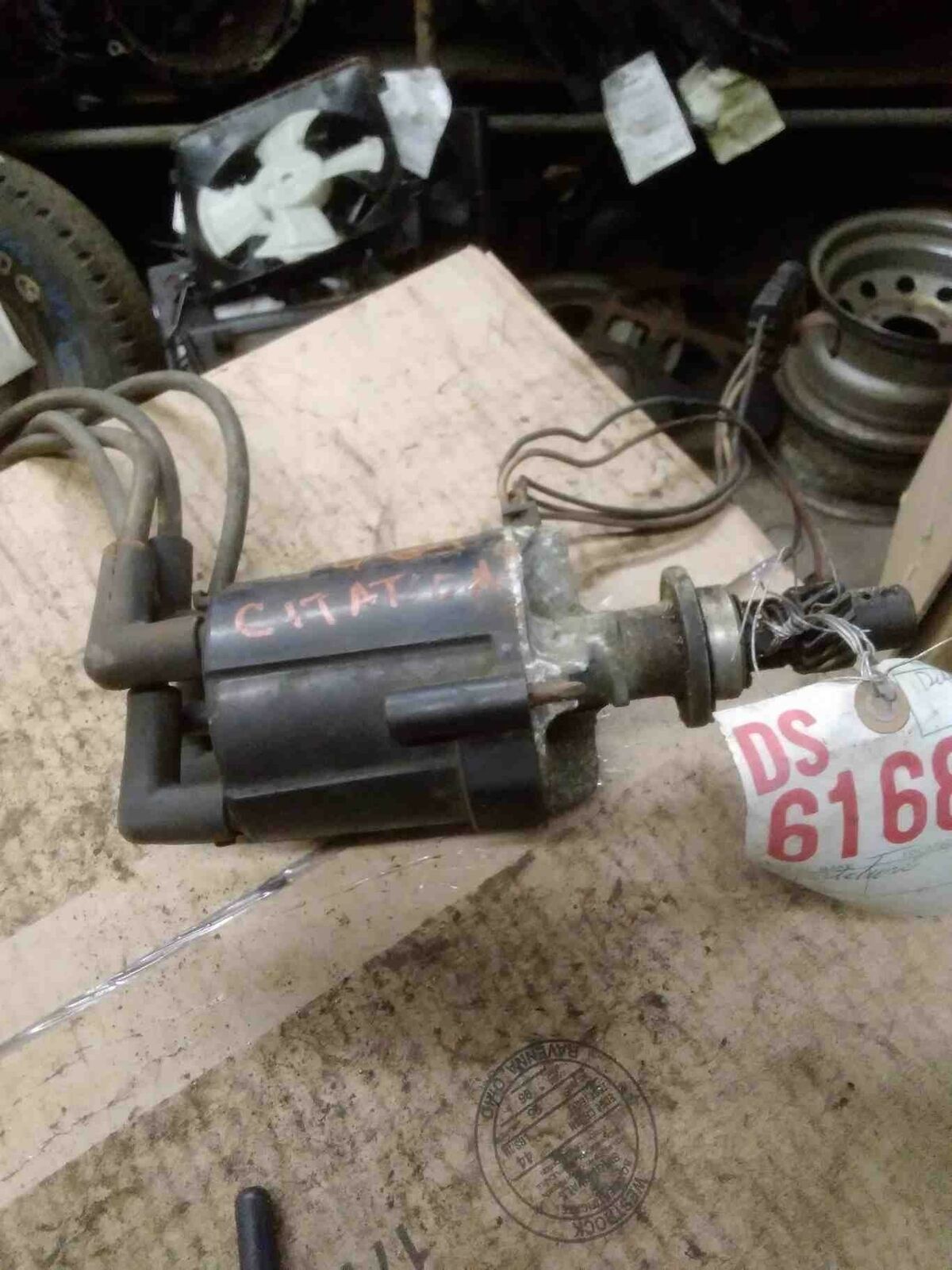 Distributor CHEVY CELEBRITY 82