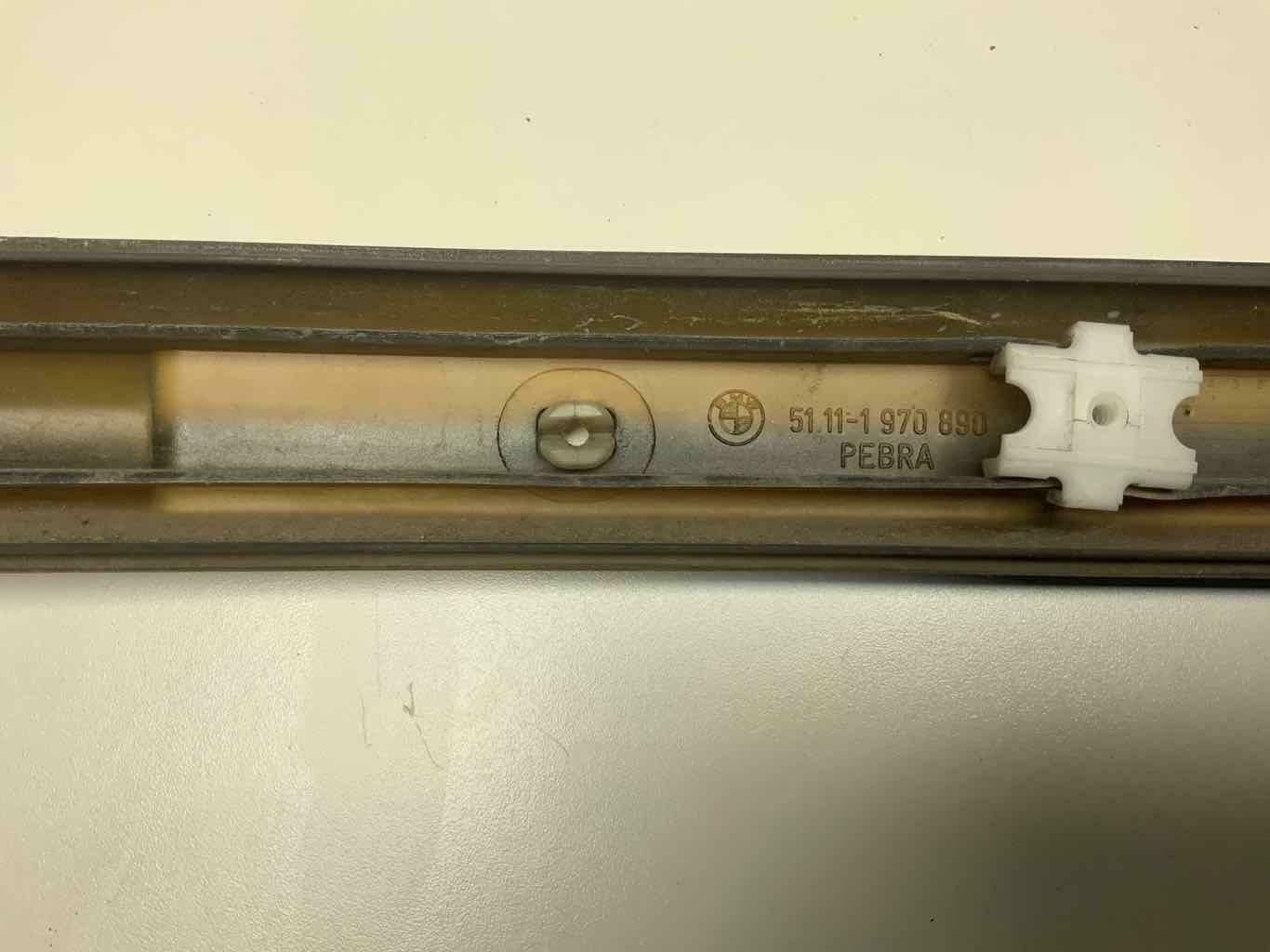 BMW E31 8 Series Front License
