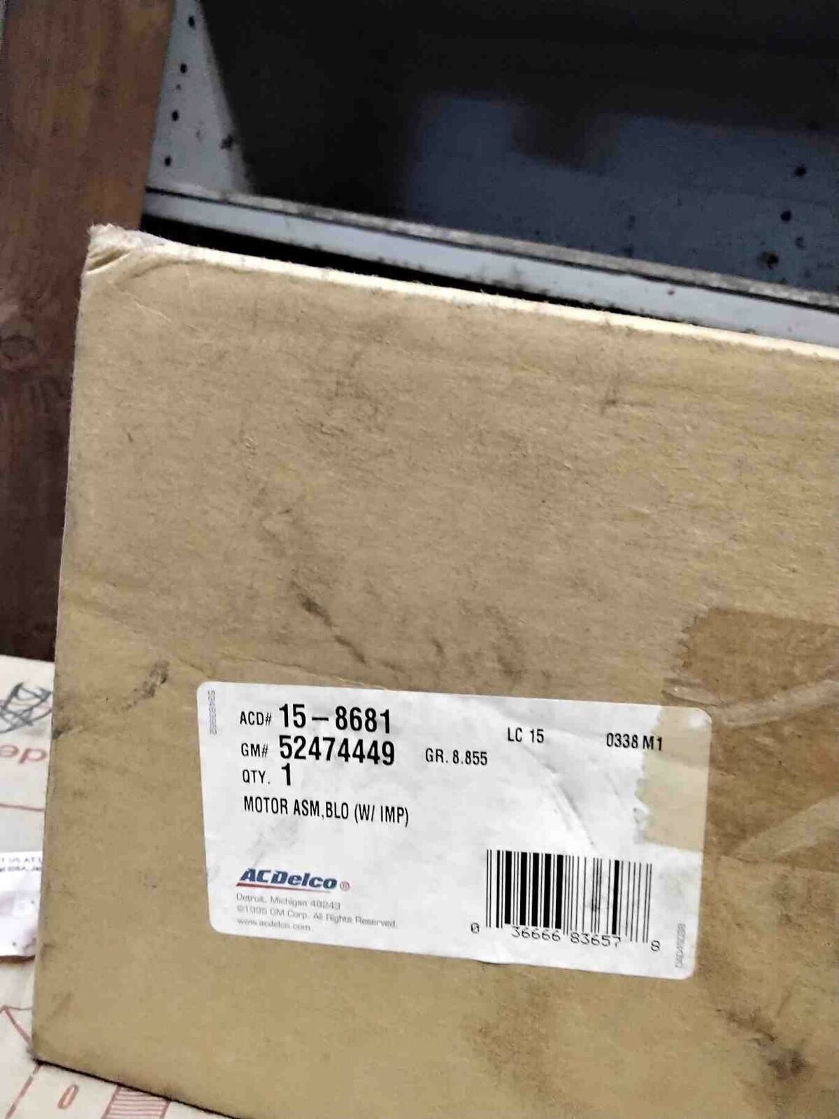 Blower Motor CHEVY MALIBU 02 03 04 05