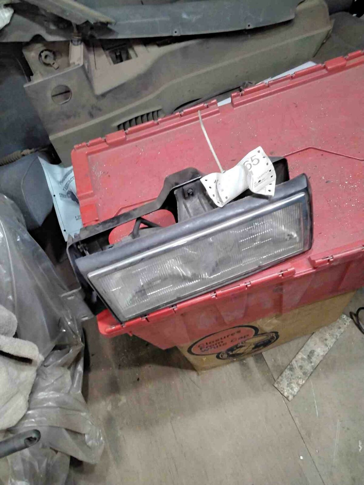 Headlamp Assembly CADILLAC DEVILLE Left 89 90