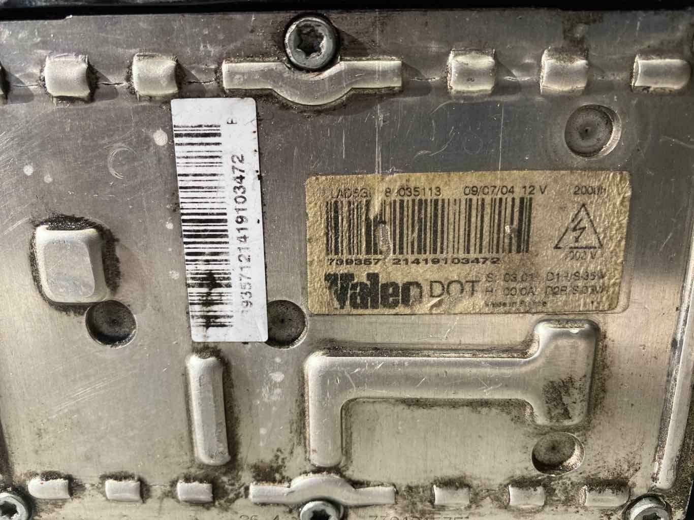 Headlamp Assembly AUDI S4 Left 04 05