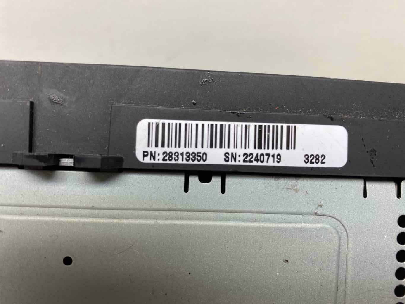 Audio & Visual Equip.(radio) JETTA EXCEPT GLI 14