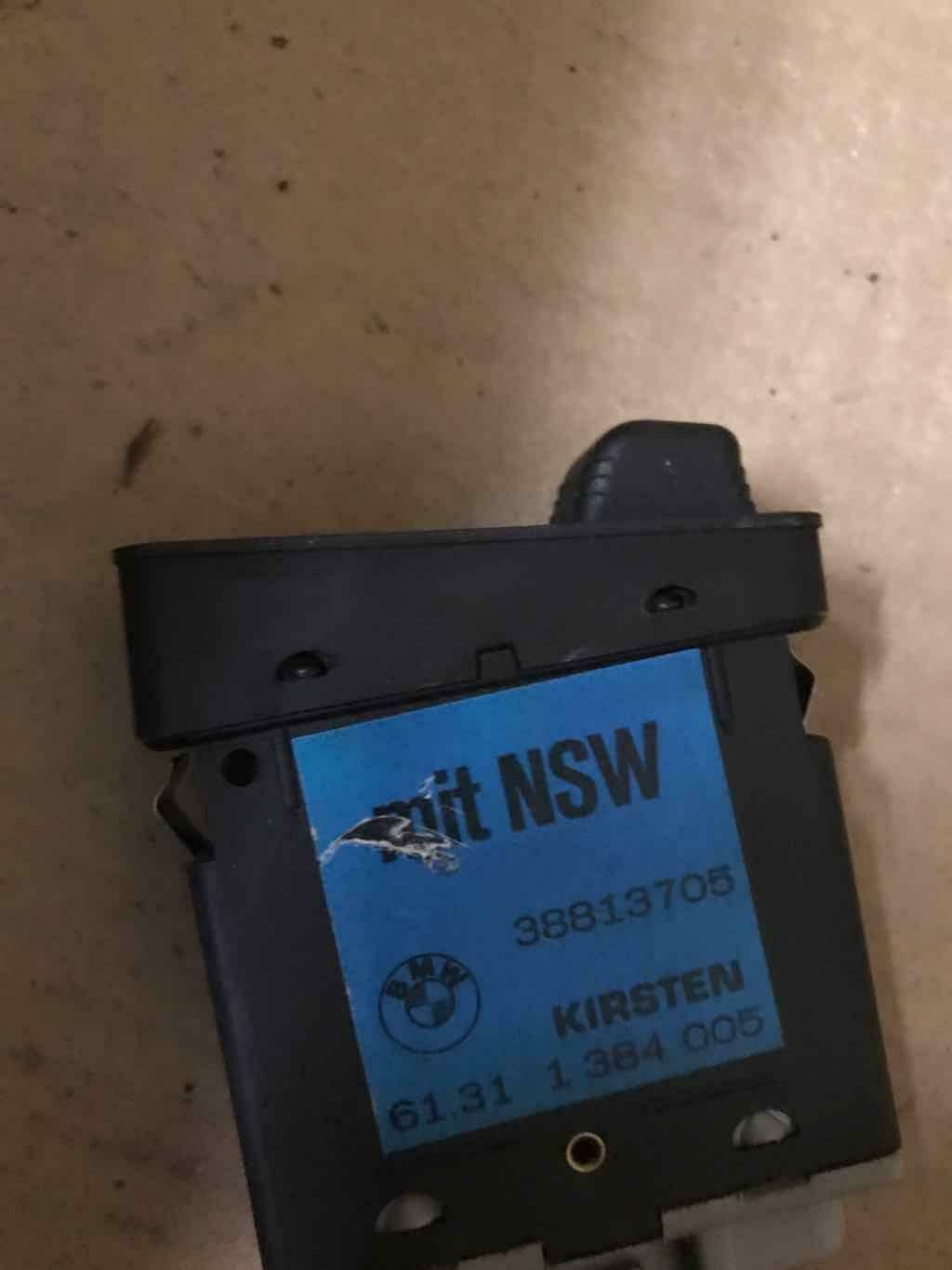 Headlight Switch BMW 850 SERIES 92