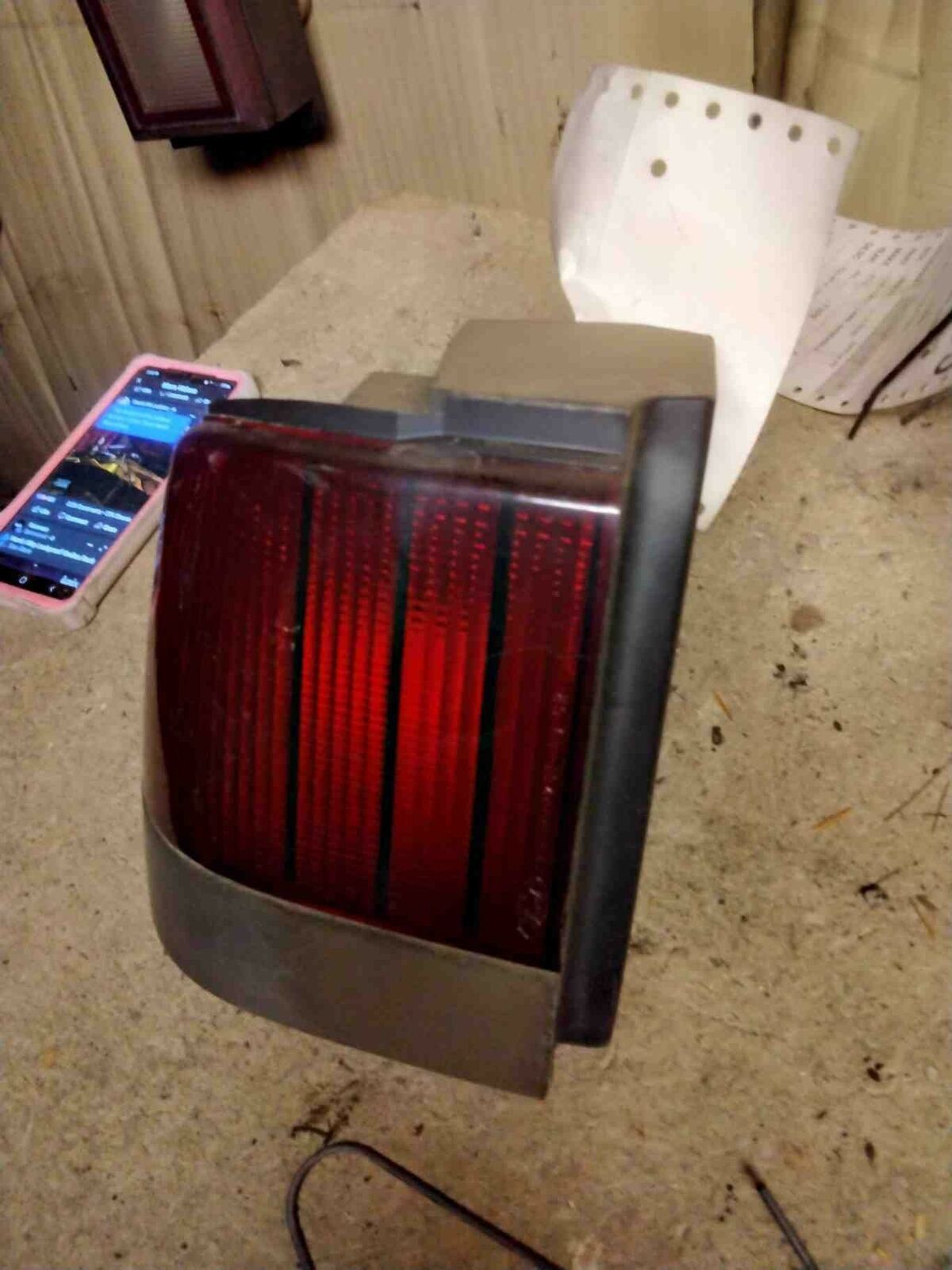 Tail Light Assembly MERCURY COUGAR Left 89 90