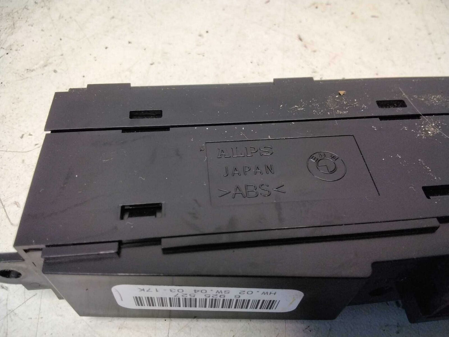 Switch center. Heated seats DSC BMW 323 SERIES 00