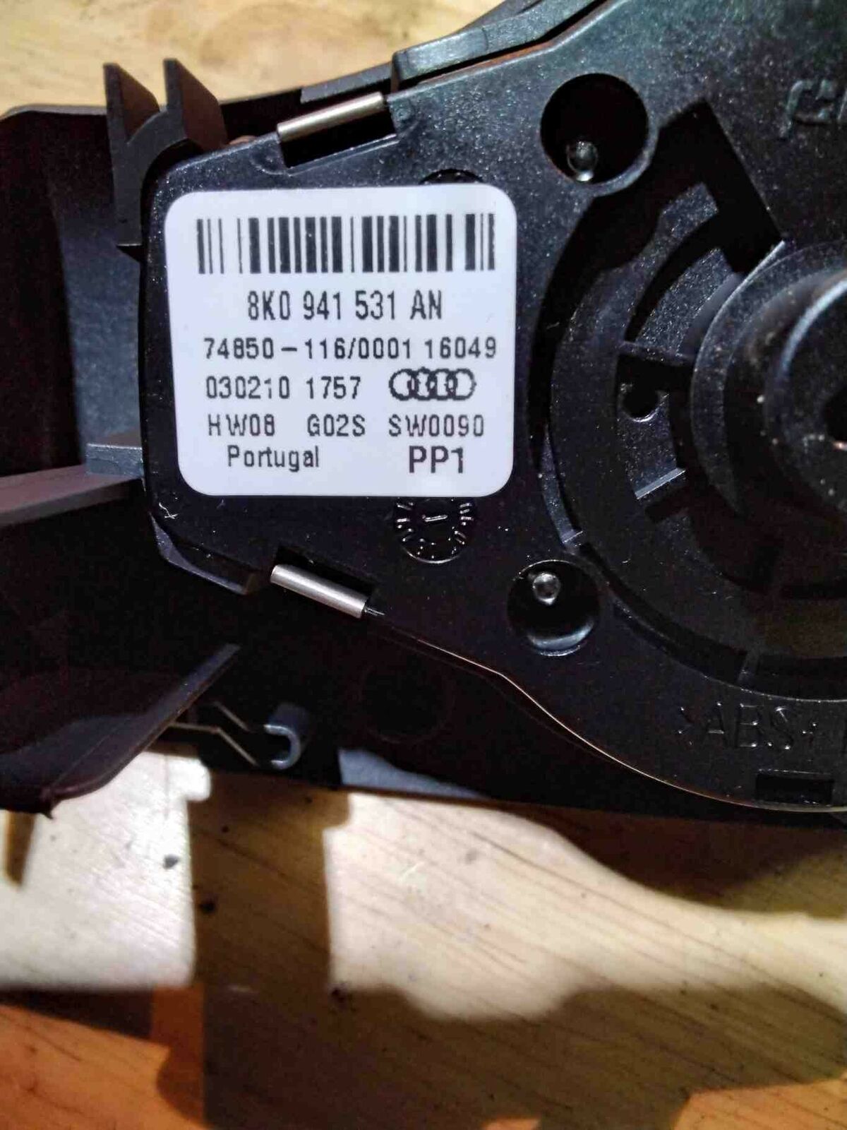 Headlight Switch AUDI A5 10