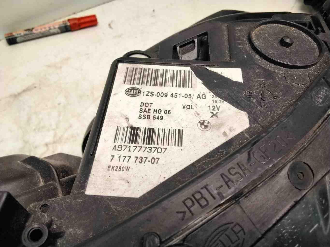 Headlamp Assembly BMW 535I Left 08 09 10