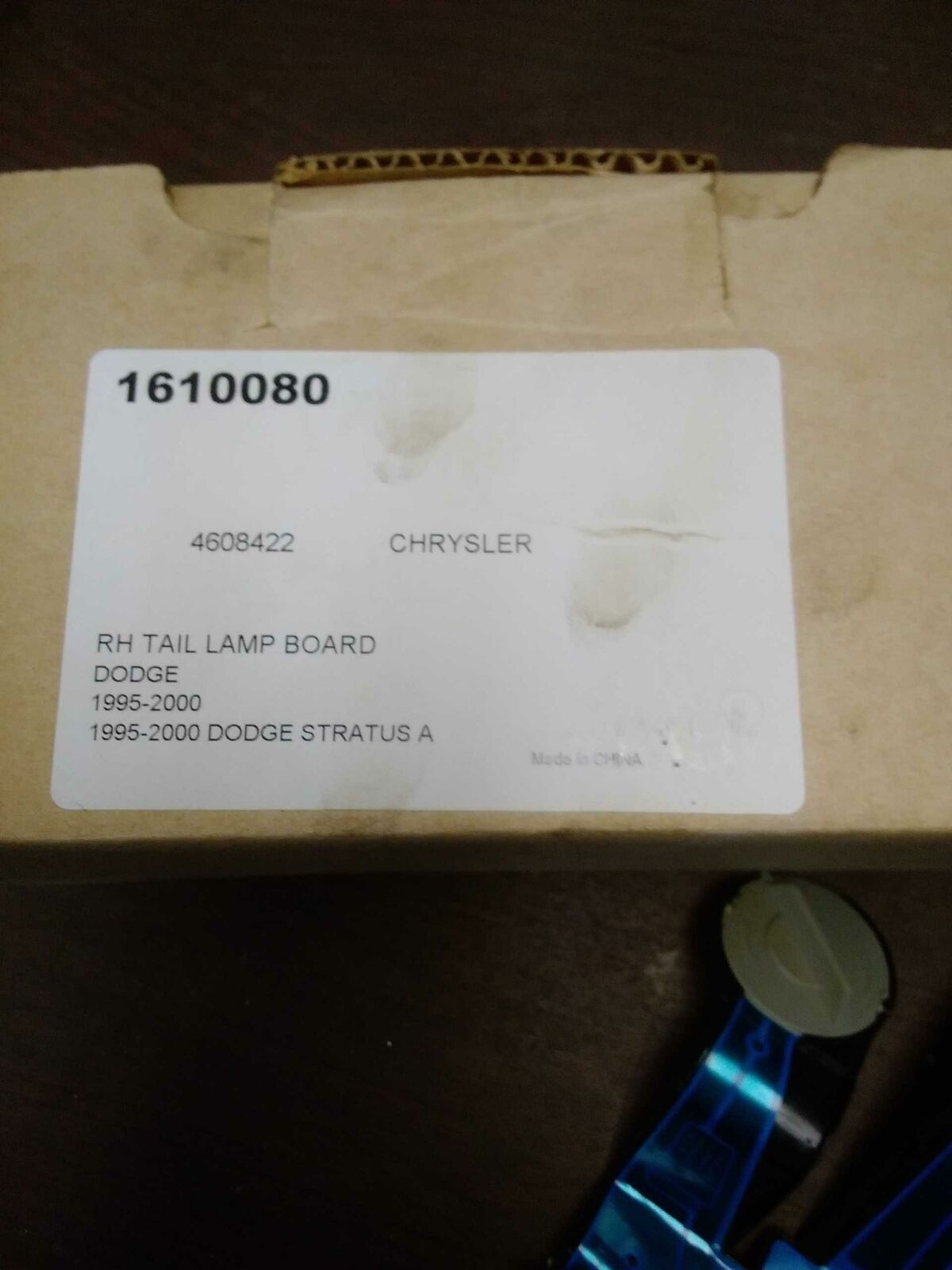 New Tail Light bulb holder DODGE STRATUS Right 95 96 97 98 99 00