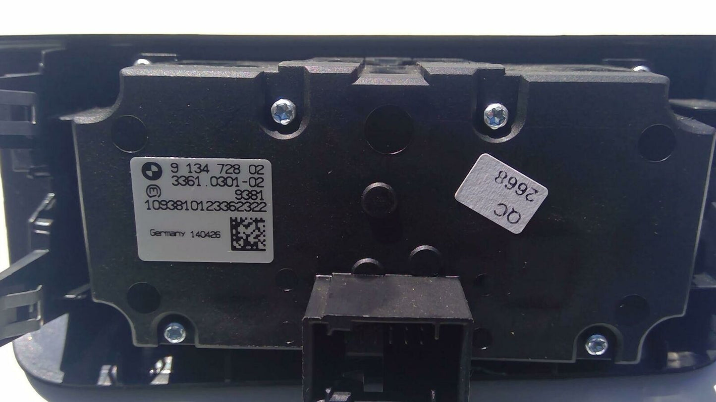 Headlight Switch (dash Mtd) BMW X5 07 08 09 10 11 12 13