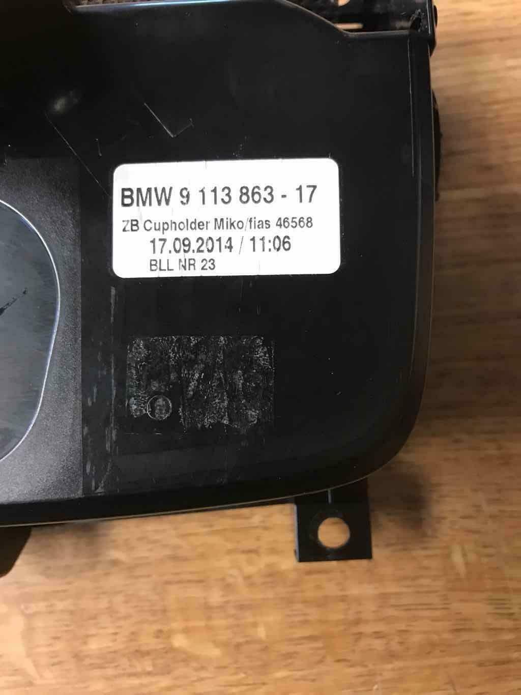 Cup Holder BMW 740I 15