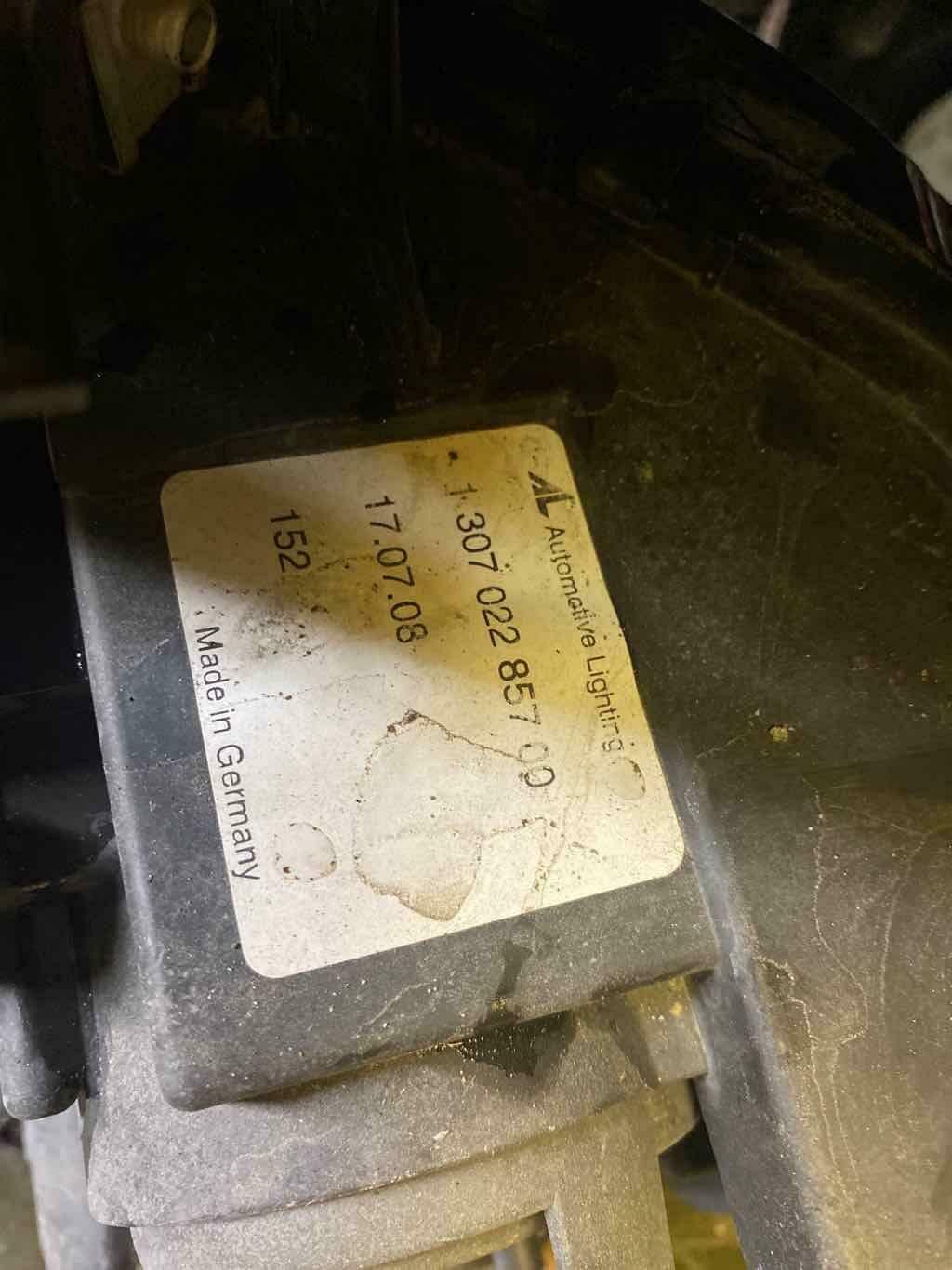 Headlamp Assembly AUDI A4 Right 09 10 11 12