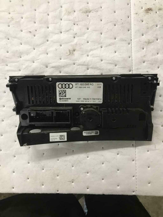 AUDI A5 08 09 10 11 12 13 Heater A/c Control 8T1 820 043 AQ