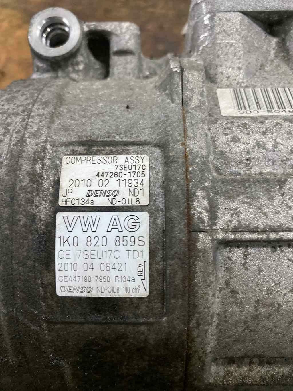 A/c Air Compressor VW CC 10