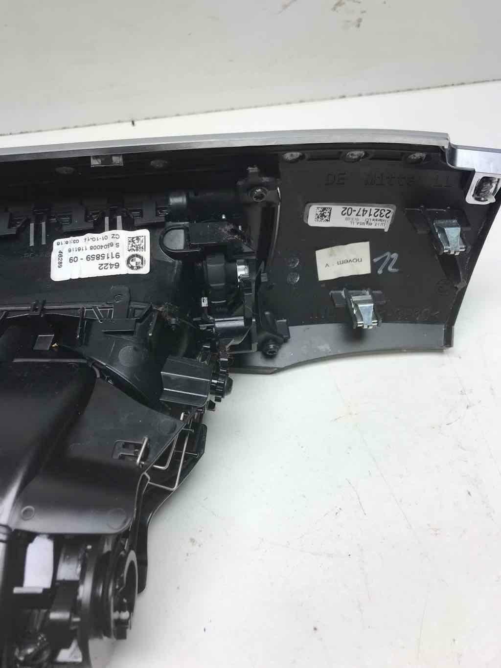 Air Cond./heater Vents BMW 740I 15