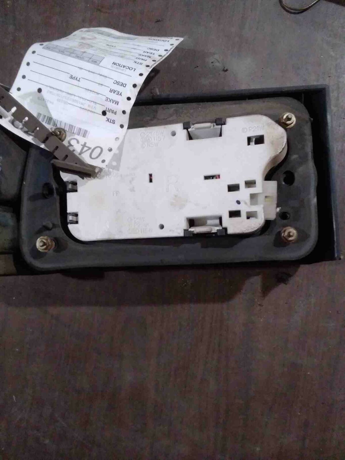 Tail Light Assembly MAZDA 626 Right 88 89