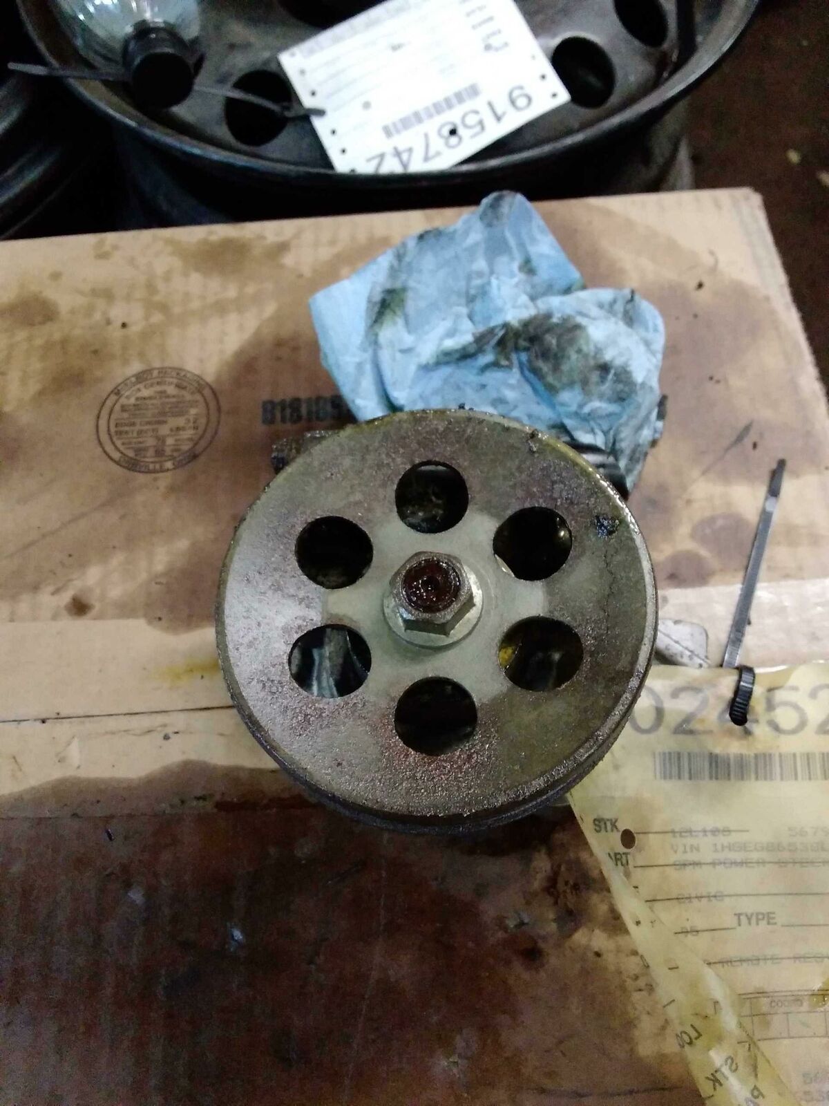 Power Steering Pump/motor HONDA CIVIC 92 93 94 95