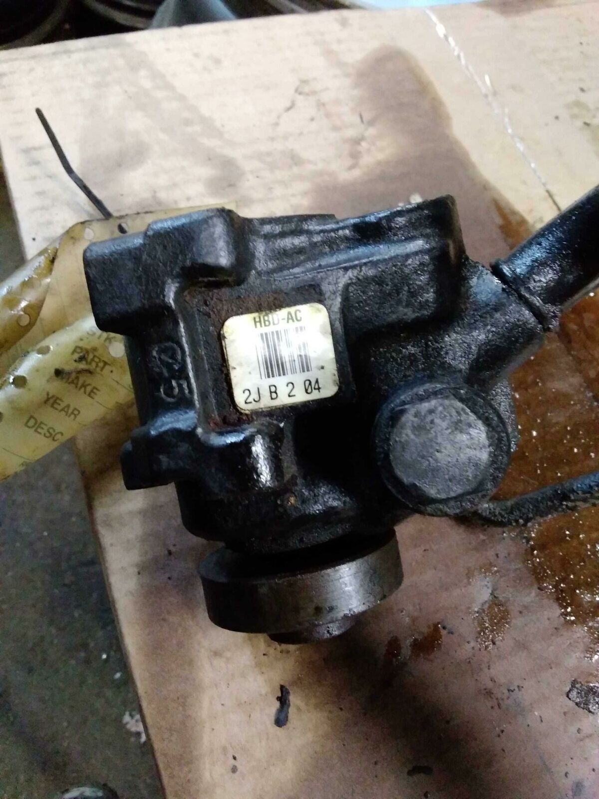 Power Steering Pump/motor FORD TEMPO 84 85 86 87 88 89 90 91