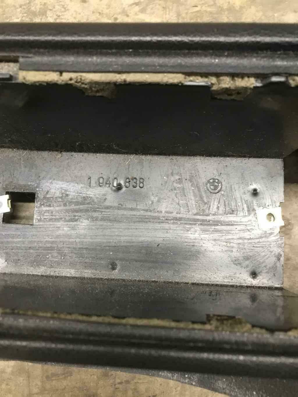 BMW E31 8 Series Center Console 51 16 8 108 950