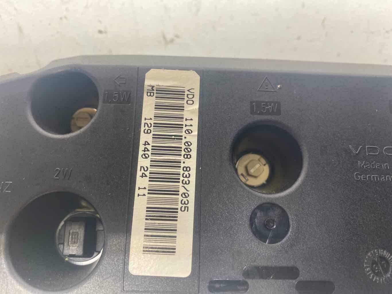 Speedometer MERCEDES S-CLASS 98 99