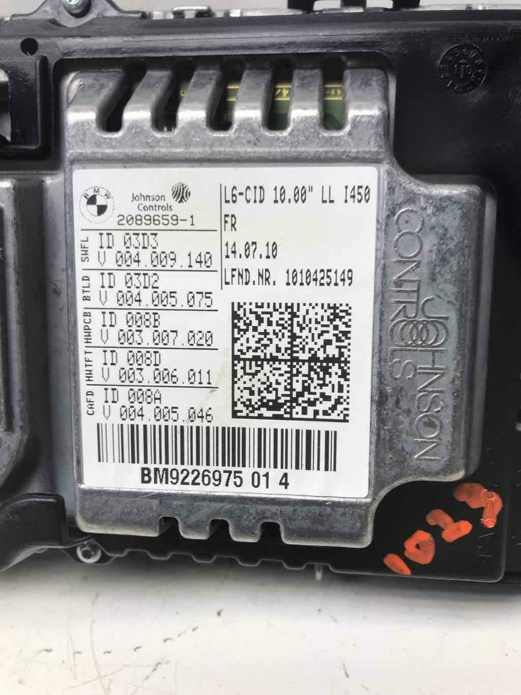 Info-gps-tv Screen BMW 750 SERIES 09 10 11 12