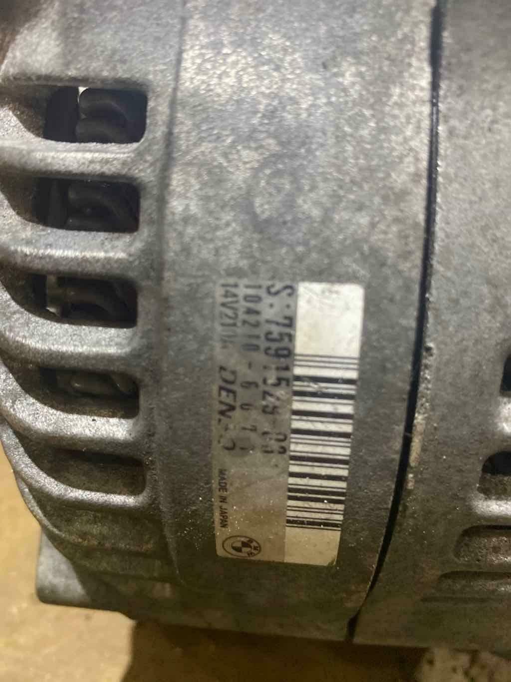 Alternator BMW 535I 11 12
