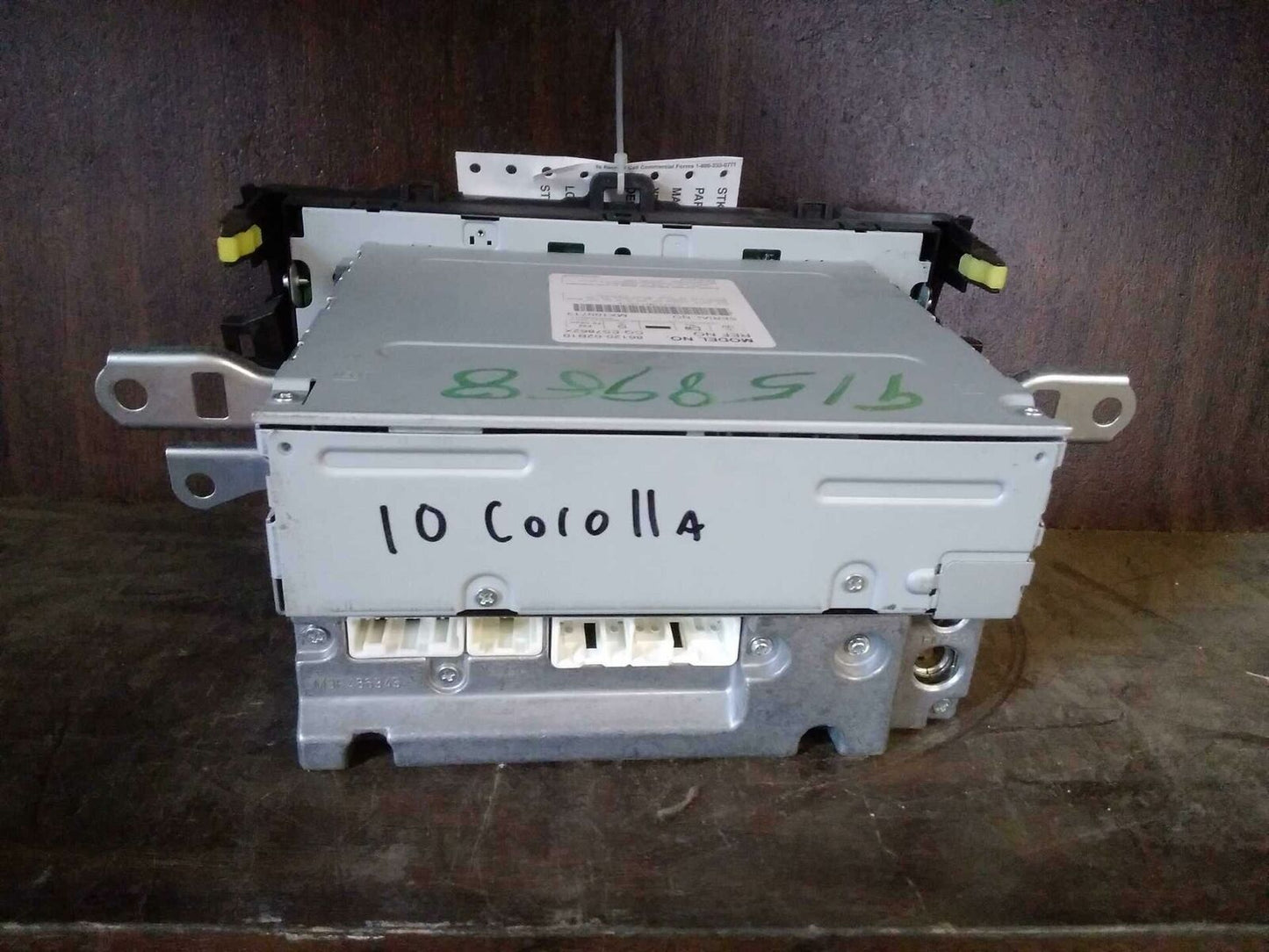 Audio & Visual Equip.(radio) TOYOTA COROLLA 09 10