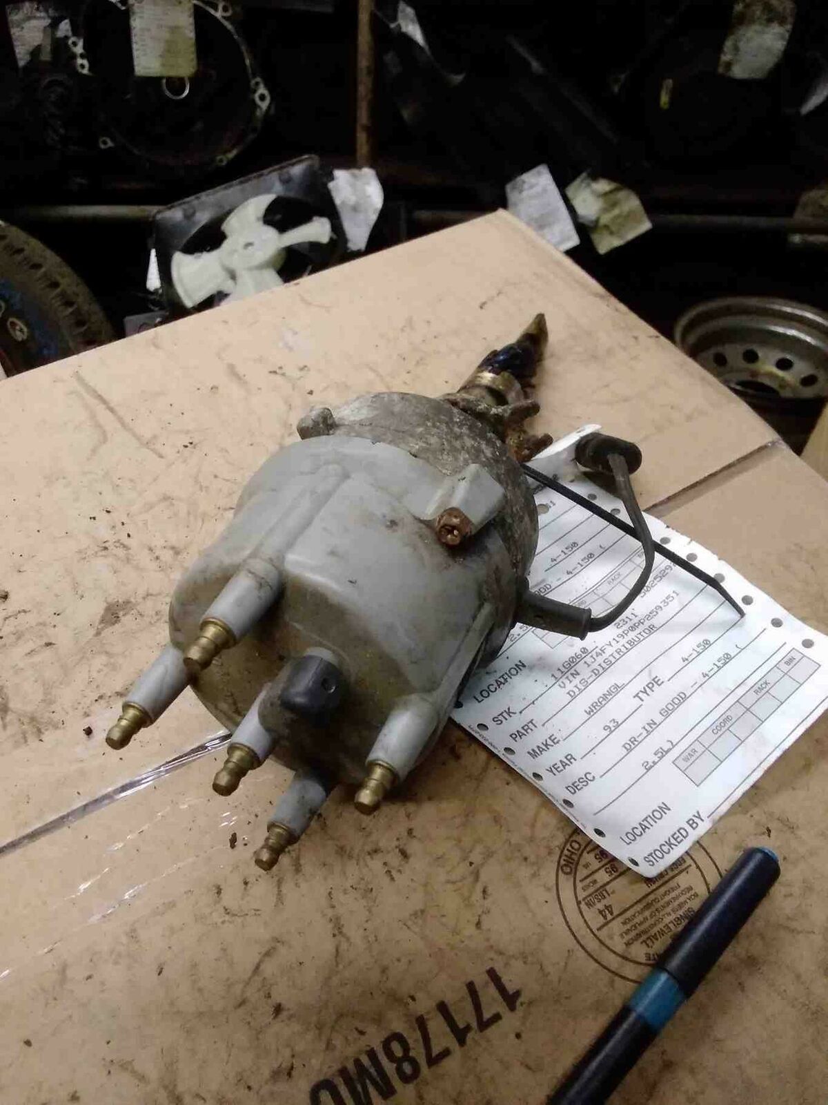 Distributor JEEP WRANGLER 91 92 93 94 95 97