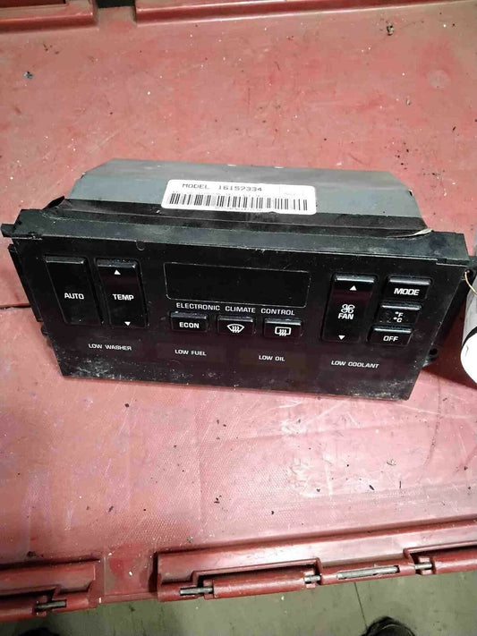 Heater A/c Control BUICK ROADMASTER 92