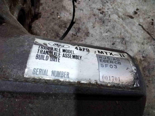 Transmission Assy. FORD ESCORT 81 82 83