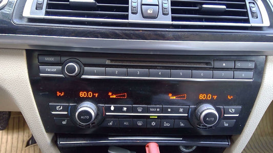 Heater A/c Control BMW 750 SERIES 09 10 11 12