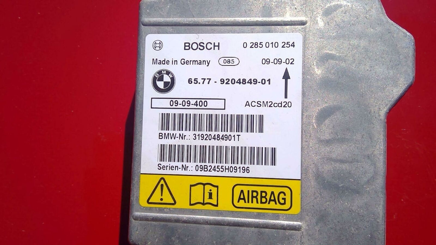 BMW E70 X5 Airbag/SRS Module 65 77 9 204 849