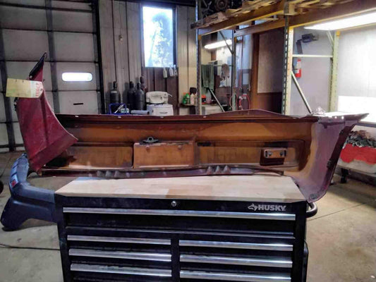 Rear Bumper Assembly PONTIAC FIERO 84 85 86 87 88