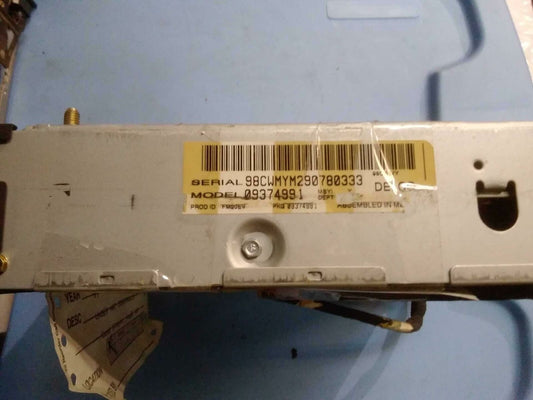 Audio & Visual Equip.(radio) CHEVY MALIBU 97 98 99 00