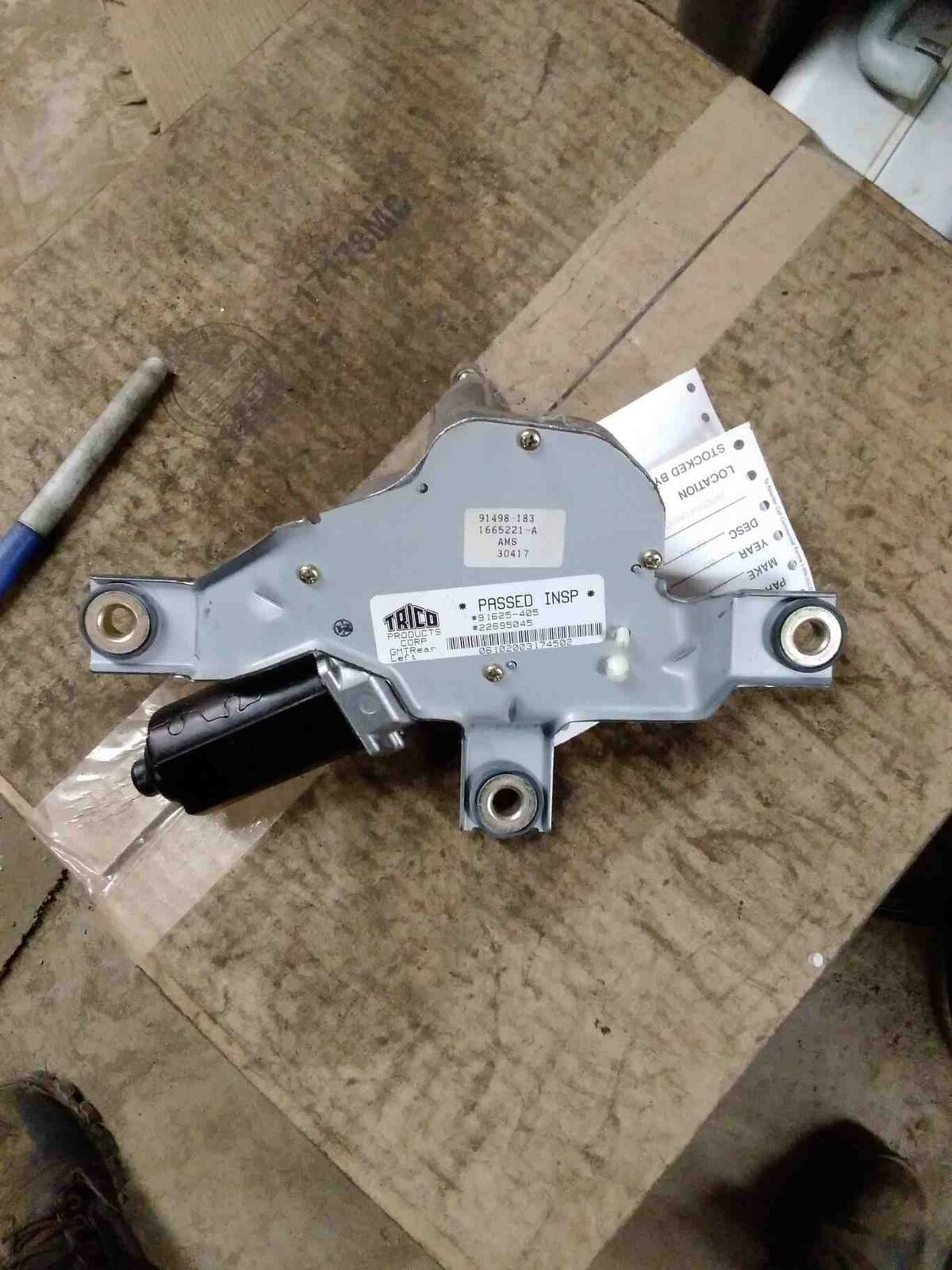 Wiper Motor Rear SATURN VUE 03 04 05 06 07