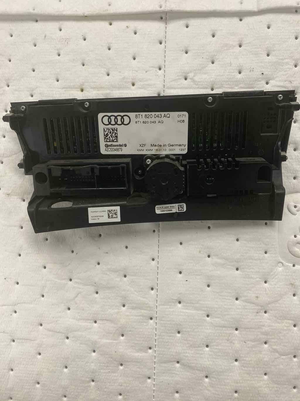 Heater A/c Control AUDI A5 10 11 12 13