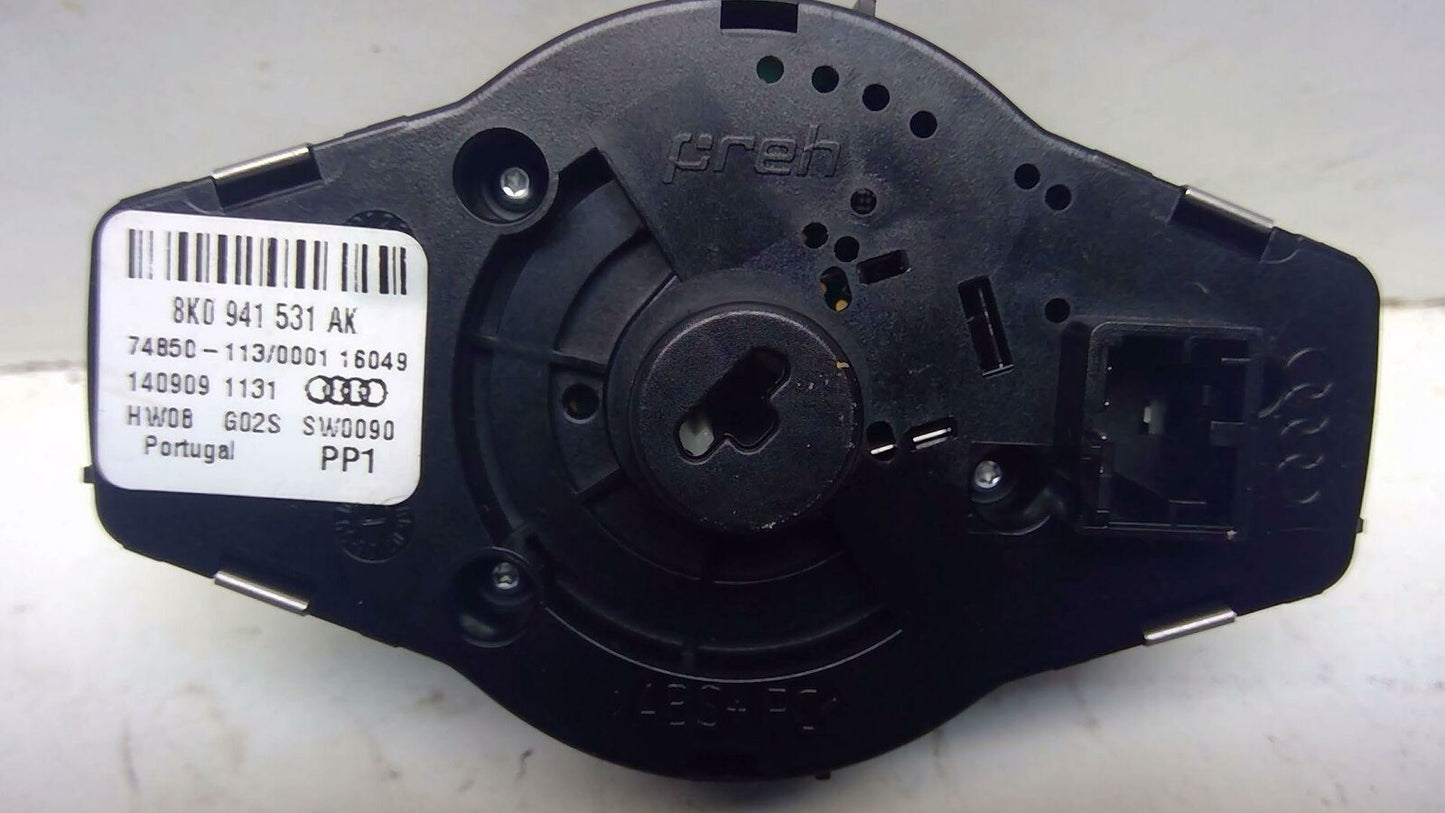 Headlight Switch (dash Mtd) AUDI A4 09 10 11 12 13 14 15