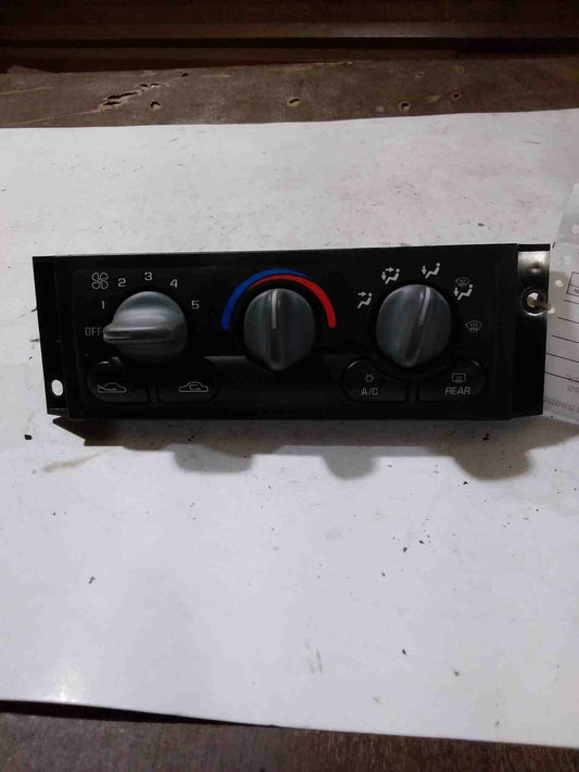 Heater A/c Control PONTIAC MONTANA VAN 99
