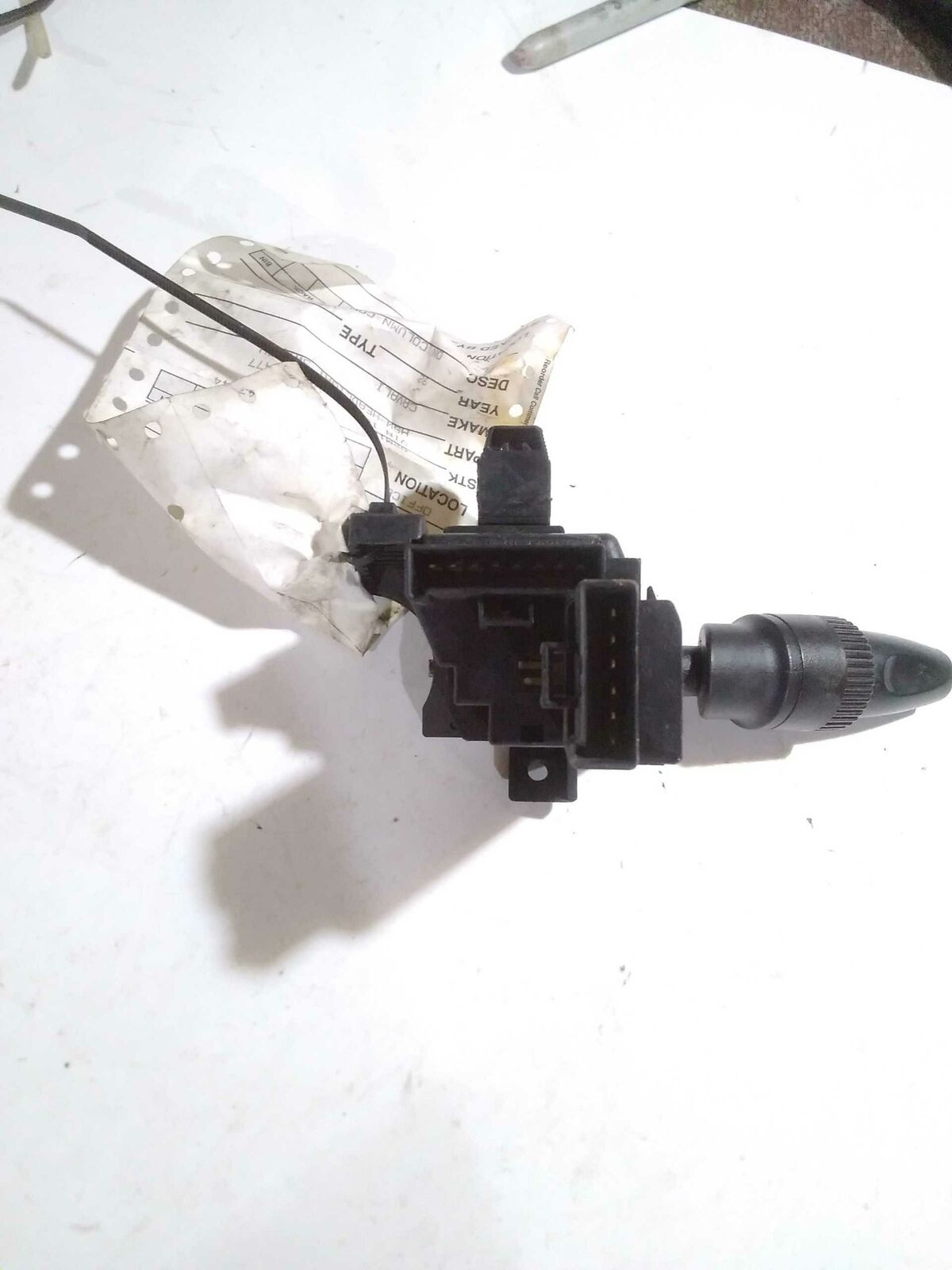 Headlight Switch CHEVY CAVALIER 92