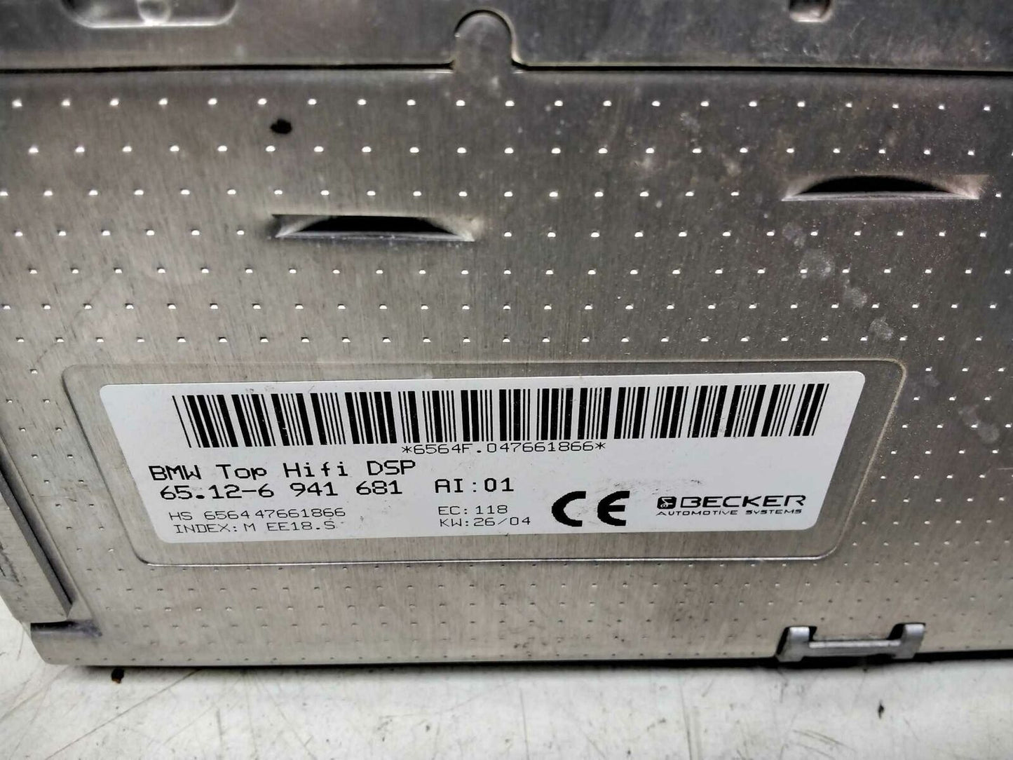 BMW Logic 7 Amplifier E65/66 7 Series & Other models 65 12 6 941 681