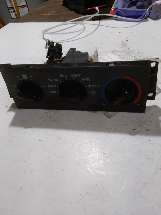 Heater A/c Control CHEVY CORSICA 91 92 93