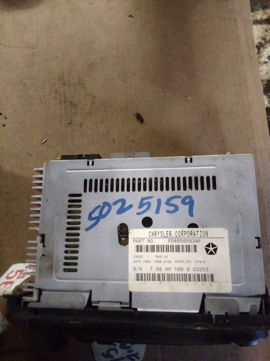 Audio & Visual Equip.(radio) DODGE NEON 98 99 00 01 02