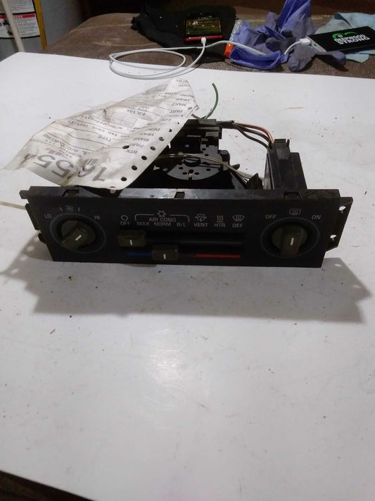 Heater A/c Control PONTIAC BONNEVILLE 87 88 89 90 91
